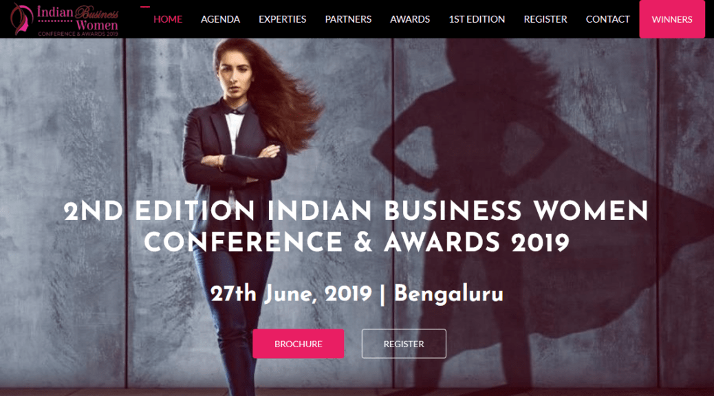 2 Indian Business Women Conference Awards 2019